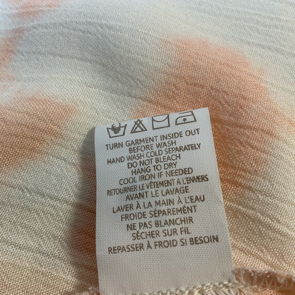 Element spaghetti strap cammy NWT open tie back design size XS - Picture 6 of 7